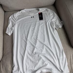 Under armour white loose shirt